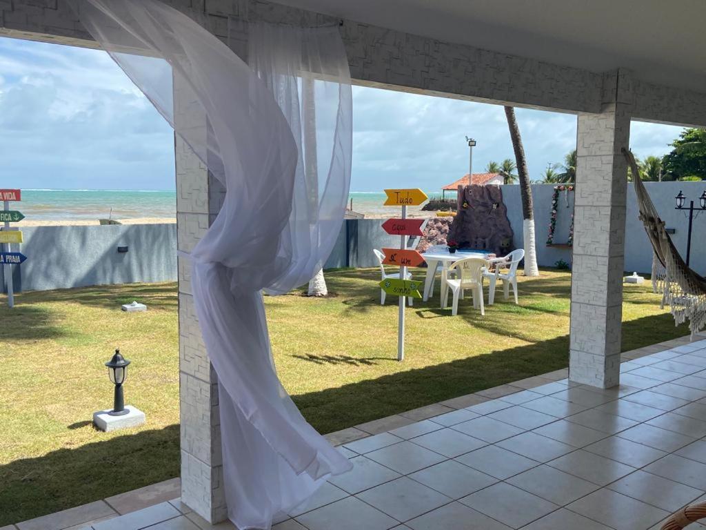 Casa Pe Na Areia Villa São José da Coroa Grande Kültér fotó