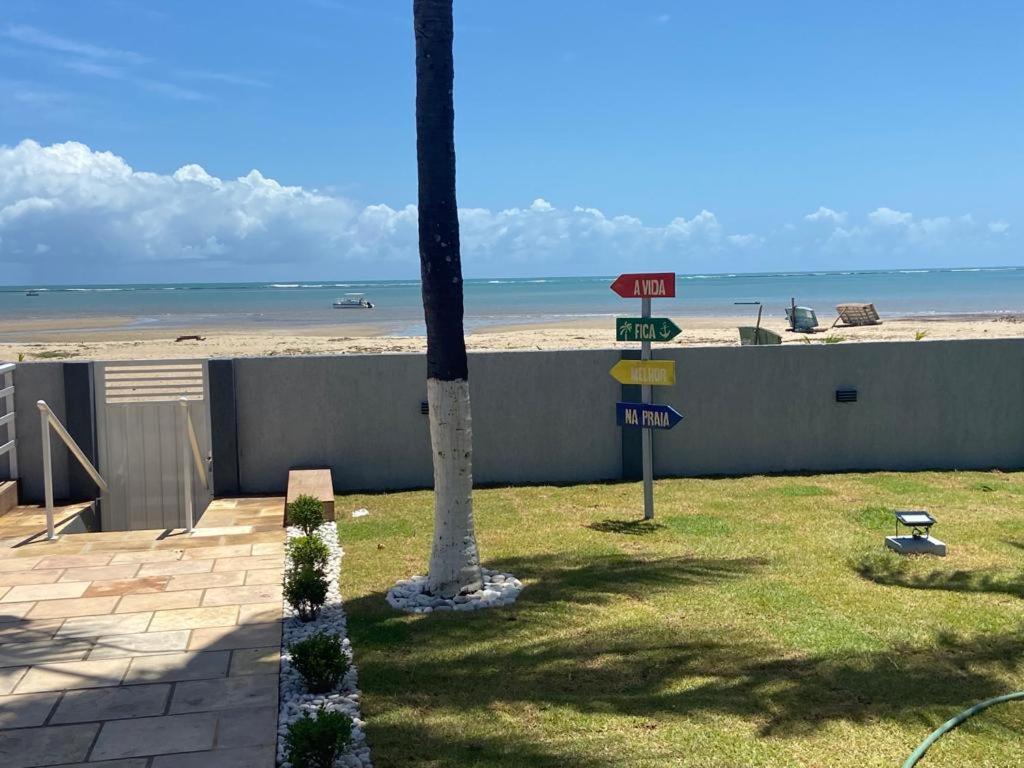 Casa Pe Na Areia Villa São José da Coroa Grande Kültér fotó